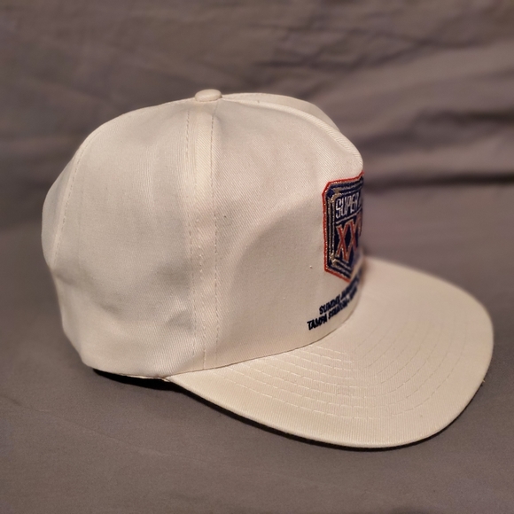 VNTG 1991 Superbowl XXV NFL Licenced Baseball cap snapback patch hat - Picture 3 of 6